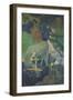 Le Cheval blanc-Paul Gauguin-Framed Giclee Print