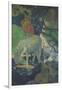 Le Cheval blanc-Paul Gauguin-Framed Giclee Print