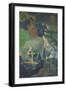 Le Cheval blanc-Paul Gauguin-Framed Premium Giclee Print