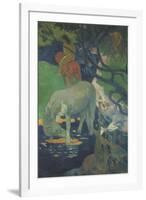 Le Cheval blanc-Paul Gauguin-Framed Giclee Print