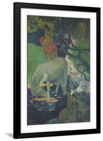 Le Cheval blanc-Paul Gauguin-Framed Giclee Print
