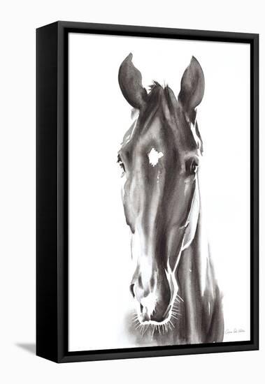 Le Cheval Noir-Aimee Del Valle-Framed Stretched Canvas