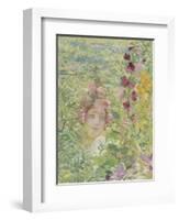 Le chevalier aux fleurs (tiré de Wagner, Parsifal)-Georges Antoine Rochegrosse-Framed Giclee Print