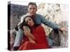 Le Chevalier des Sables THE SANDPIPER by Vincente Minnelli with Richard Burton and Elizabeth Taylor-null-Stretched Canvas