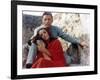 Le Chevalier des Sables THE SANDPIPER by Vincente Minnelli with Richard Burton and Elizabeth Taylor-null-Framed Photo