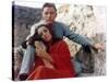 Le Chevalier des Sables THE SANDPIPER by Vincente Minnelli with Richard Burton and Elizabeth Taylor-null-Stretched Canvas