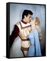 Le Chevalier du Roi BLACK SHIELD OF FALWORTH Rudolph Mate with Tony Curtis and Janet Leigh, 1954 (p-null-Framed Stretched Canvas