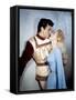 Le Chevalier du Roi BLACK SHIELD OF FALWORTH Rudolph Mate with Tony Curtis and Janet Leigh, 1954 (p-null-Framed Stretched Canvas