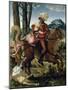 Le Chevalier, la jeune fille et la Mort-Hans Baldung Grien-Mounted Giclee Print