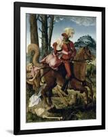 Le Chevalier, la jeune fille et la Mort-Hans Baldung Grien-Framed Giclee Print