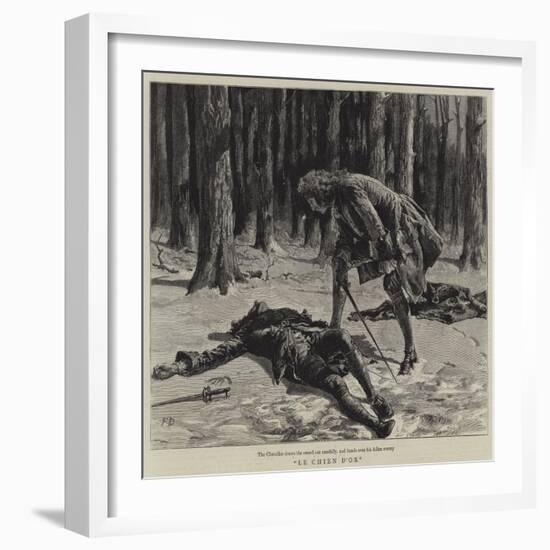 Le Chien d'Or-Frank Dadd-Framed Giclee Print