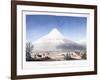 Le Chimborazo Vu Depuis Le Plateau De Tapia, 1810-1814-Friedrich Alexander-Framed Giclee Print