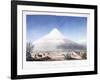 Le Chimborazo Vu Depuis Le Plateau De Tapia, 1810-1814-Friedrich Alexander-Framed Giclee Print