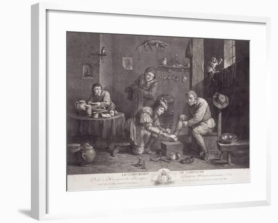 Le Chirugien De Campagne' ('The Country Surgeon), C1747-Thomas Major-Framed Giclee Print