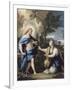 Le Christ apparaissant à la Madeleine-Luca Giordano-Framed Giclee Print