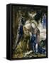 Le Christ au jardin des oliviers-Gustave Moreau-Framed Stretched Canvas