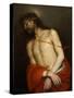 Le Christ Au Roseau, Dit Aussi Ecce Homo - Ecce Homo - Cerezo, Mateo, the Younger (1637-1666) - Ca-Mateo Cerezo-Stretched Canvas