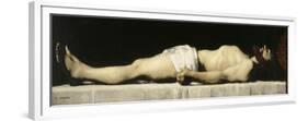 Le Christ au tombeau (1883)-Jean Henner-Framed Giclee Print