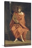 Le Christ aux outrages-Philippe De Champaigne-Stretched Canvas