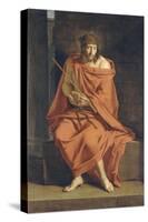 Le Christ aux outrages-Philippe De Champaigne-Stretched Canvas