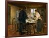 Le Christ chez les paysans-Christ in a farmers home-Fritz von Uhde-Framed Giclee Print