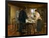 Le Christ chez les paysans-Christ in a farmers home-Fritz von Uhde-Framed Giclee Print