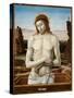 Le Christ De Douleur, Ou Christ Represente En Homme De Douleurs - the Man of Sorrows - Bellini, Gio-Giovanni Bellini-Stretched Canvas