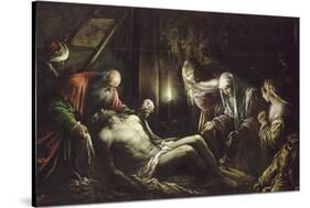 Le Christ descendu de la Croix-Jacopo Bassano-Stretched Canvas