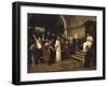 le Christ devant Pilate-Mihaly Munkacsy-Framed Giclee Print