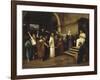 le Christ devant Pilate-Mihaly Munkacsy-Framed Giclee Print