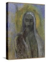 Le Christ du silence-Odilon Redon-Stretched Canvas