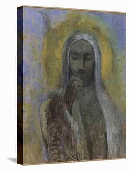 Le Christ du silence-Odilon Redon-Stretched Canvas