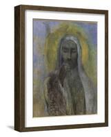 Le Christ du silence-Odilon Redon-Framed Giclee Print