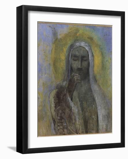 Le Christ du silence-Odilon Redon-Framed Giclee Print