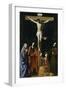 Le Christ en croix, la Vierge, la Madeleine, saint Jean et saint Vincent de Paul-Nicolas Tournier-Framed Giclee Print