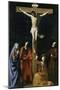 Le Christ en croix, la Vierge, la Madeleine, saint Jean et saint Vincent de Paul-Nicolas Tournier-Mounted Giclee Print