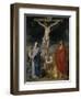 Le Christ en croix, la Vierge, Saint Jean et Sainte Madeleine-Sir Anthony Van Dyck-Framed Giclee Print