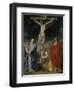 Le Christ en croix, la Vierge, Saint Jean et Sainte Madeleine-Sir Anthony Van Dyck-Framed Giclee Print