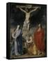 Le Christ en croix, la Vierge, Saint Jean et Sainte Madeleine-Sir Anthony Van Dyck-Framed Stretched Canvas