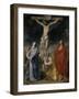 Le Christ en croix, la Vierge, Saint Jean et Sainte Madeleine-Sir Anthony Van Dyck-Framed Giclee Print
