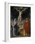 Le Christ en croix, la Vierge, Saint Jean et Sainte Madeleine-Sir Anthony Van Dyck-Framed Giclee Print