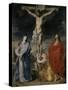 Le Christ en croix, la Vierge, Saint Jean et Sainte Madeleine-Sir Anthony Van Dyck-Stretched Canvas