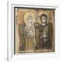 Le Christ et l'abbé Ména-null-Framed Giclee Print