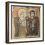 Le Christ et l'abbé Ména-null-Framed Giclee Print