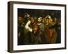 Le Christ et la femme adultère-Lorenzo Lotto-Framed Giclee Print