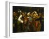 Le Christ et la femme adultère-Lorenzo Lotto-Framed Giclee Print