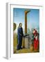 Le Christ et la Samaritaine-Juan de Flandes-Framed Giclee Print