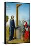 Le Christ et la Samaritaine-Juan de Flandes-Framed Stretched Canvas