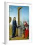 Le Christ et la Samaritaine-Juan de Flandes-Framed Giclee Print