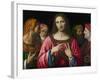 Le Christ Et Les Docteurs De La Loi  Peinture De Bernardino Luini (1481-1532), Vers 1515-1530 Dim-Bernardino Luini-Framed Giclee Print